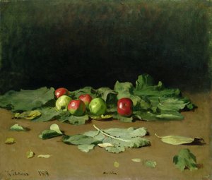 Natura Morta di Mele e Foglie, 1879